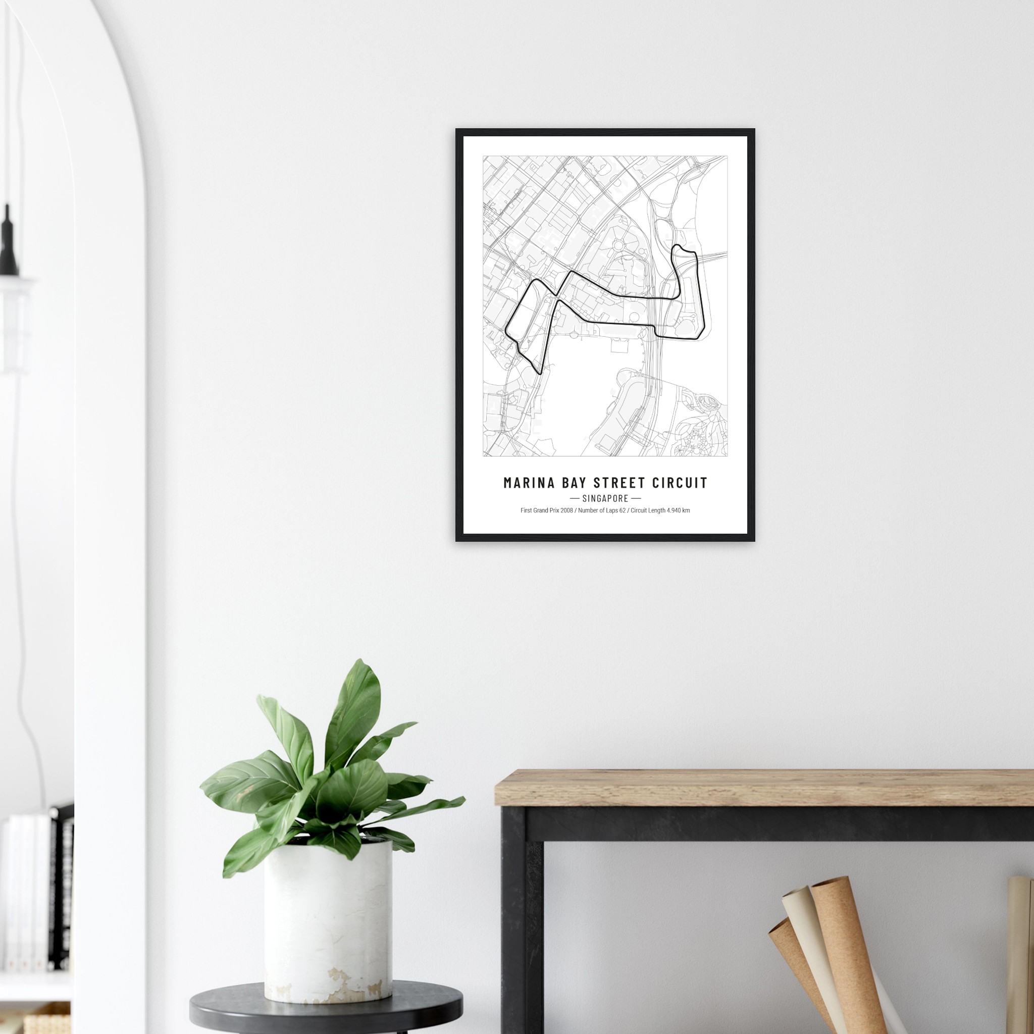 formula 1 circuit posters